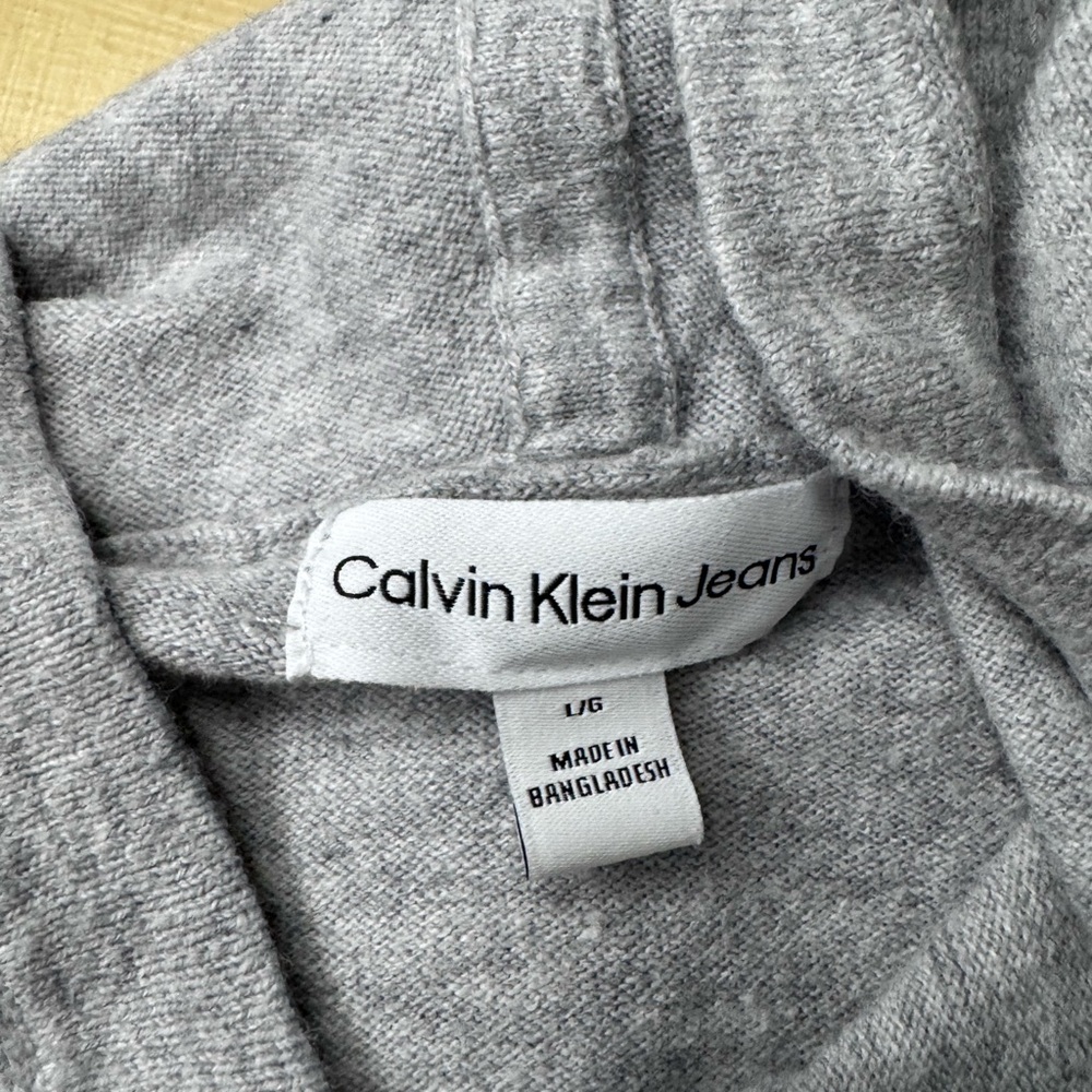 Calvin Klein Jeans Gray Hoodie - Picture 4 of 7